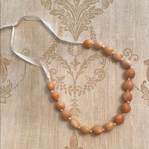Hawaiian Kukui Nut Satin Necklace